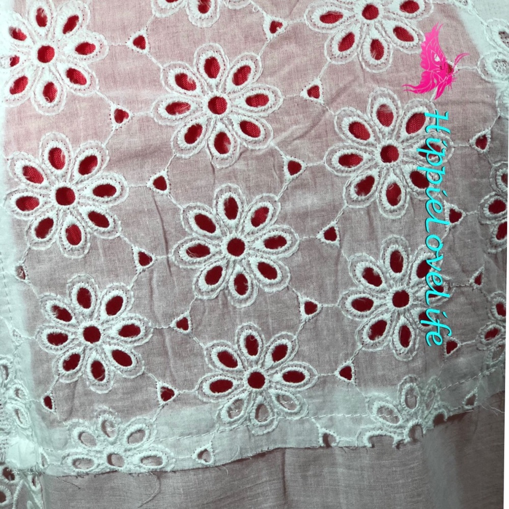 UMGEE Apron Top White With Beautiful Detail NWT M - Picture 4 of 7